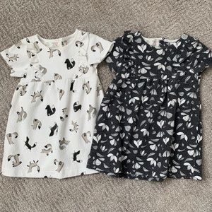 Zara Baby Girl ruffle dresses